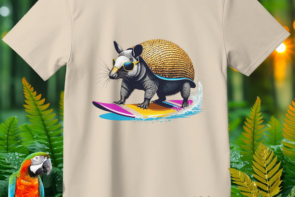 Armadillo Surf Days  ~ T-Shirt ~ a Every Animal Kingdom Sport Ranked By Pure Chaos pick
