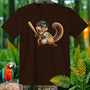 Chipmunk Basehitter Tee ~ a A Chipmunk Walks Up To The Plate pick
