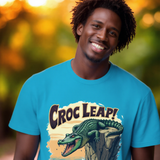 lifestyle scene ~ Croc Leap ~ T-Shirt