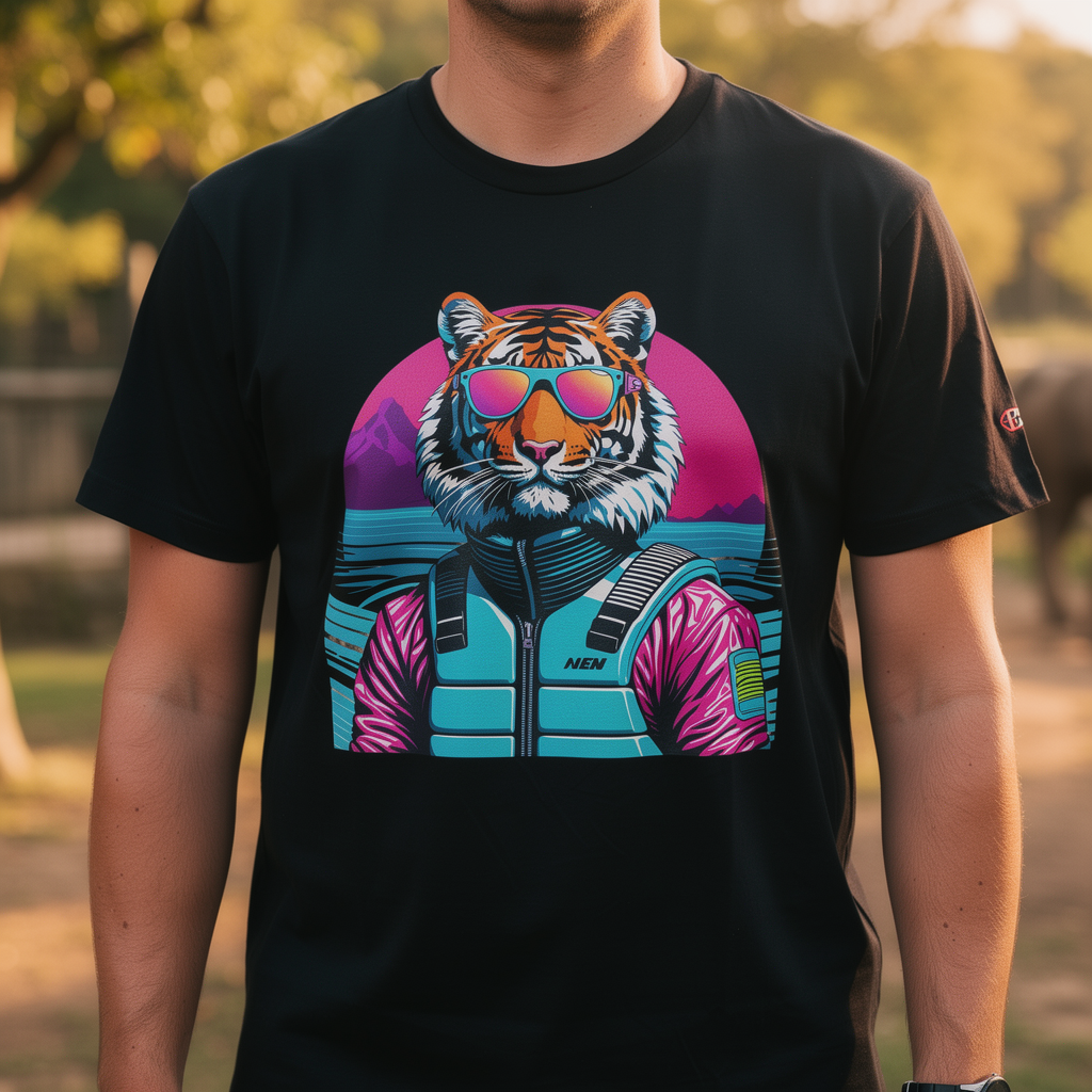 lifestyle scene ~ Tiger Vibes  ~ T-Shirt
