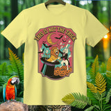 Yellow t-shirt with 