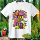 White t-shirt with 