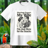 White t-shirt with 