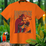 Orange t-shirt with 